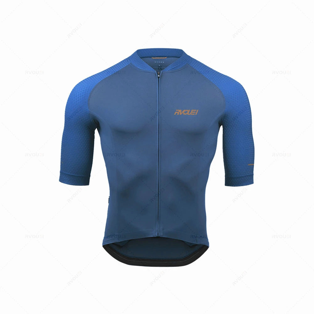 Men’s Pro Team Cycling Jersey Set - Breathable Road Bike Racing Clothing for Cycling & Training
