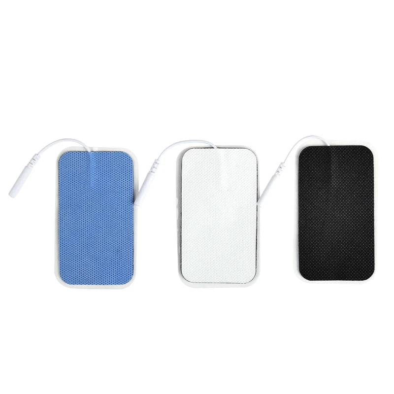 5×9cm Non-Woven Electrode Pads – 2mm Plug for TENS Muscle Stimulator & Acupuncture Machine, Gel Patch Accessories