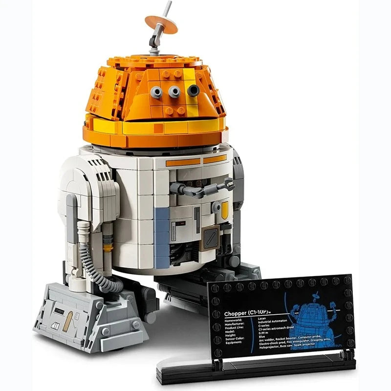 1039PCS Space War Building Blocks — Small Iron Astronaut & Robot Bricks Toy, Christmas & Birthday Gift