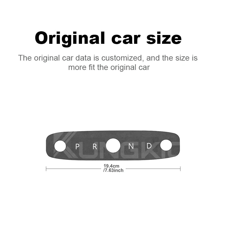 KUNGKIC Italian Top Suede Reading Light Frame Trim Stickers for Tesla Model 3 Highland 2024+ – Car Interior Decor Accessories