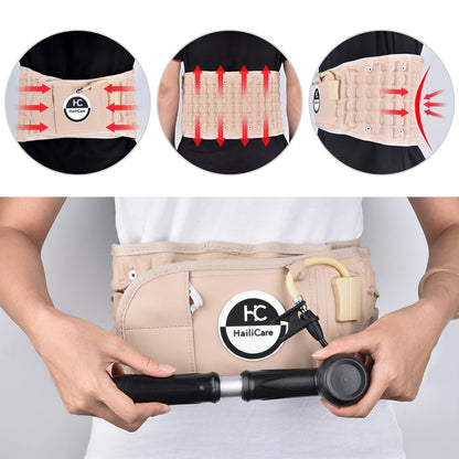 Heating Waist Massager Belt — Vibration & Inflatable Back Pad for Relaxation and Pain Relief