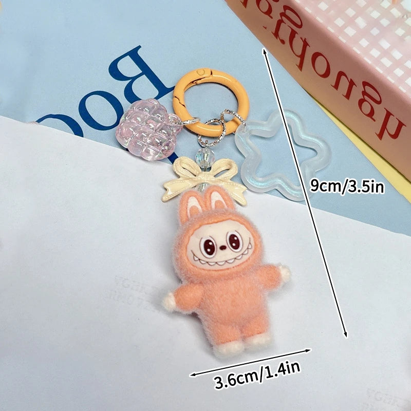 New Cartoon Keychain — Cute Bag & Backpack Pendant, Earphone Case Decoration, Car Keyring Gift Accessory