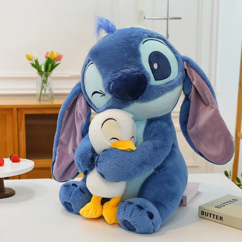 30/45cm Disney Stitch & Lilo Plush Dolls – Cute Donald Duck Stuffed Toys for Kids’ Birthday Gifts & Home Decoration