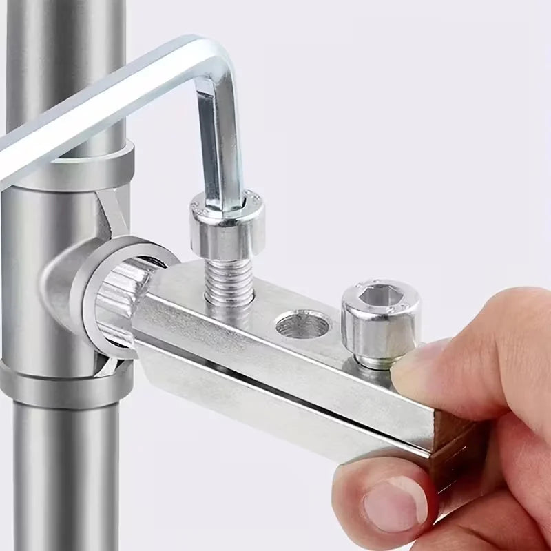 Faucet Valve Thread Extractor Tool - 1/2 & 3/4 Inch Broken Screw & Bolt Remover Kit
