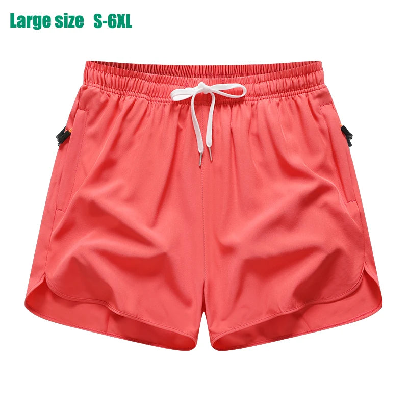 Men’s Ice Silk 3/4 Sports Shorts – Lightweight Quick Dry Running & Fitness Casual Sweat-Absorbing Outdoor Training Pants