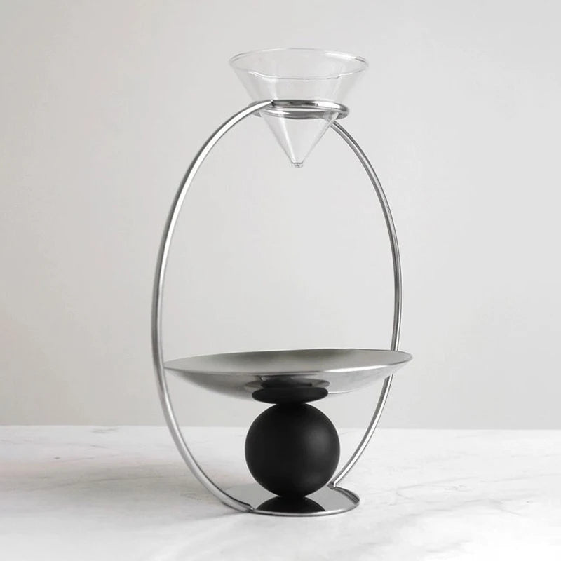 Luxury Nordic Sand Hourglass - Modern Metal Aesthetic Timer & Relaxing Room Decor