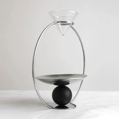 Luxury Nordic Sand Hourglass - Modern Metal Aesthetic Timer & Relaxing Room Decor
