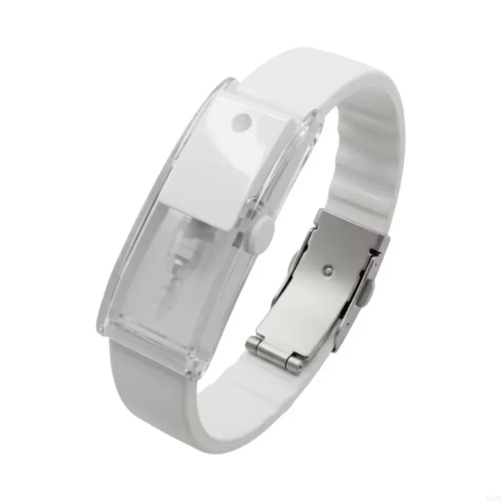 PVC Scent Diffuser Bracelet - Lightweight Adjustable Refillable Fragrance Wristband Bangle for Everyday Wear & Dating
