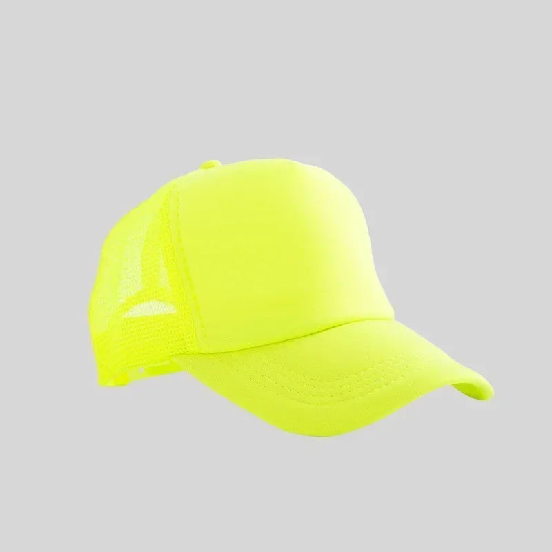 Personalized Logo Trucker Hats - Custom Foam Mesh Baseball Caps for Men & Women, Snapback Sun Hats