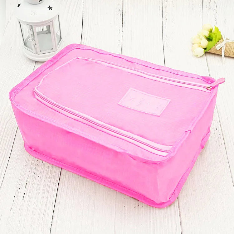 Multifunctional Waterproof Travel Bag – Portable Nylon Organizer for Shoes, Clothing, and Storage Pouch