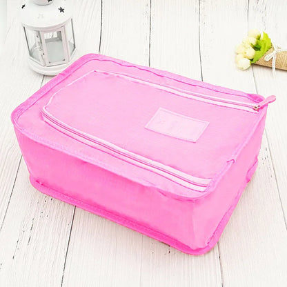Multifunctional Waterproof Travel Bag – Portable Nylon Organizer for Shoes, Clothing, and Storage Pouch