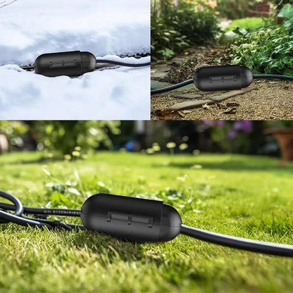 Outdoor Waterproof Extension Cable Safety Cover – Weatherproof Electrical Connection Box for Indoor & Outdoor Socket Protection and Secure Power Use