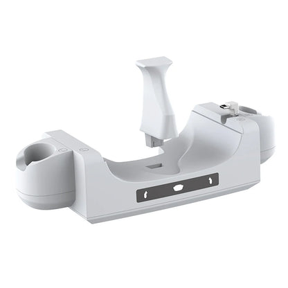 VR Headset Controller Charging Dock for Meta Quest 3 — Cradle with 2 Rechargeable Batteries & USB-C Cable