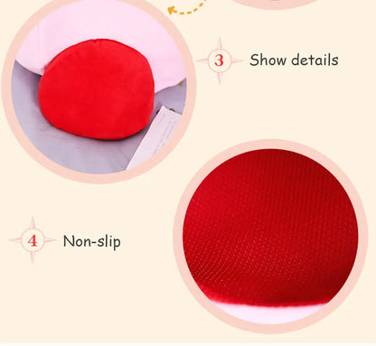 Anime Games Kirby Plush Doll – Soft Nap Pillow, Kawaii Pet Cat Nest & Stuffed Toy Bed, Cute Gift for Kids