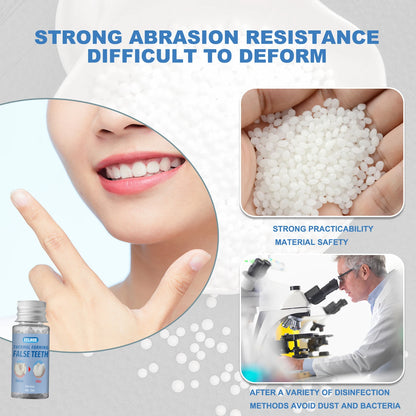 Resin False Teeth & Solid Gums — Temporary Filling Material for Dentistry, Oral Care, Denture Restoration 20/30ml