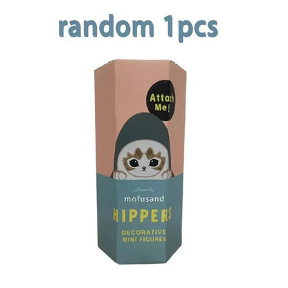 New Sonny Angel & Mofusand Blind Box – Hippers Mini Shark Cat Action Figures for Fans, Kids Christmas Gift