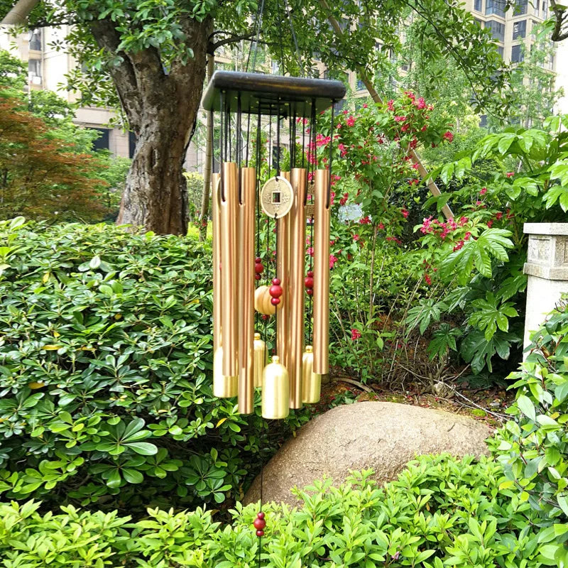 63cm Large Bell Wind Chime – Chapel Style Garden & Outdoor Home Decor, Perfect Gift