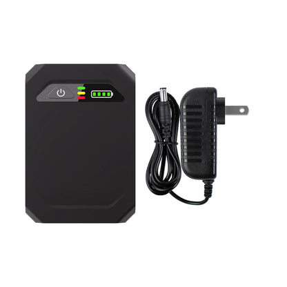 10400mAh Mini UPS Backup Power Supply - 5V/9V/12V DC Uninterruptible Battery Backup for Optical Network, CAT & Monitor Devices