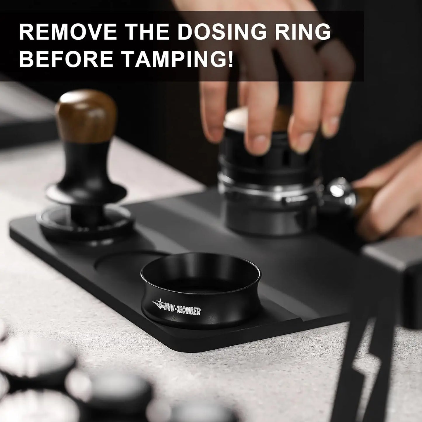 51/54/58mm Magnetic Espresso Dosing Funnel – Coffee Dosing Ring for Portafilter, Barista Brewing Tools