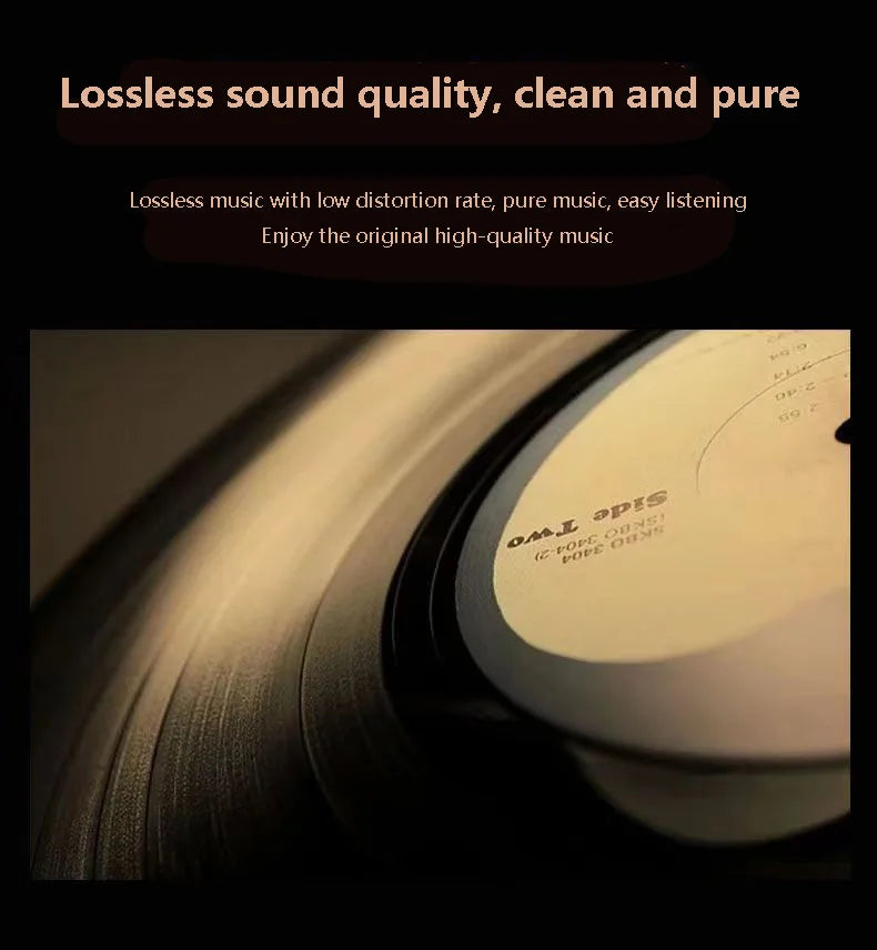 Wooden HIFI CD Player – Bluetooth 5.1, Digital Optical Output, USB Lossless Playback, Infrared Remote Control