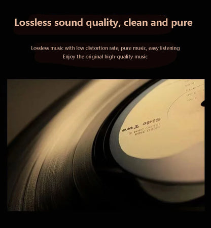 Wooden HIFI CD Player – Bluetooth 5.1, Digital Optical Output, USB Lossless Playback, Infrared Remote Control