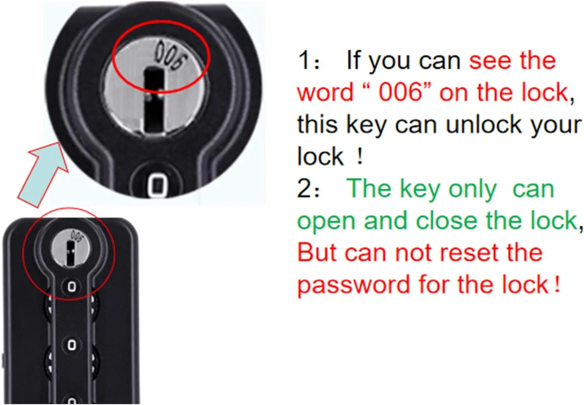 TSA006 Luggage Key & Tag - Replacement Key for Rimowa Suitcases and TSA Locks