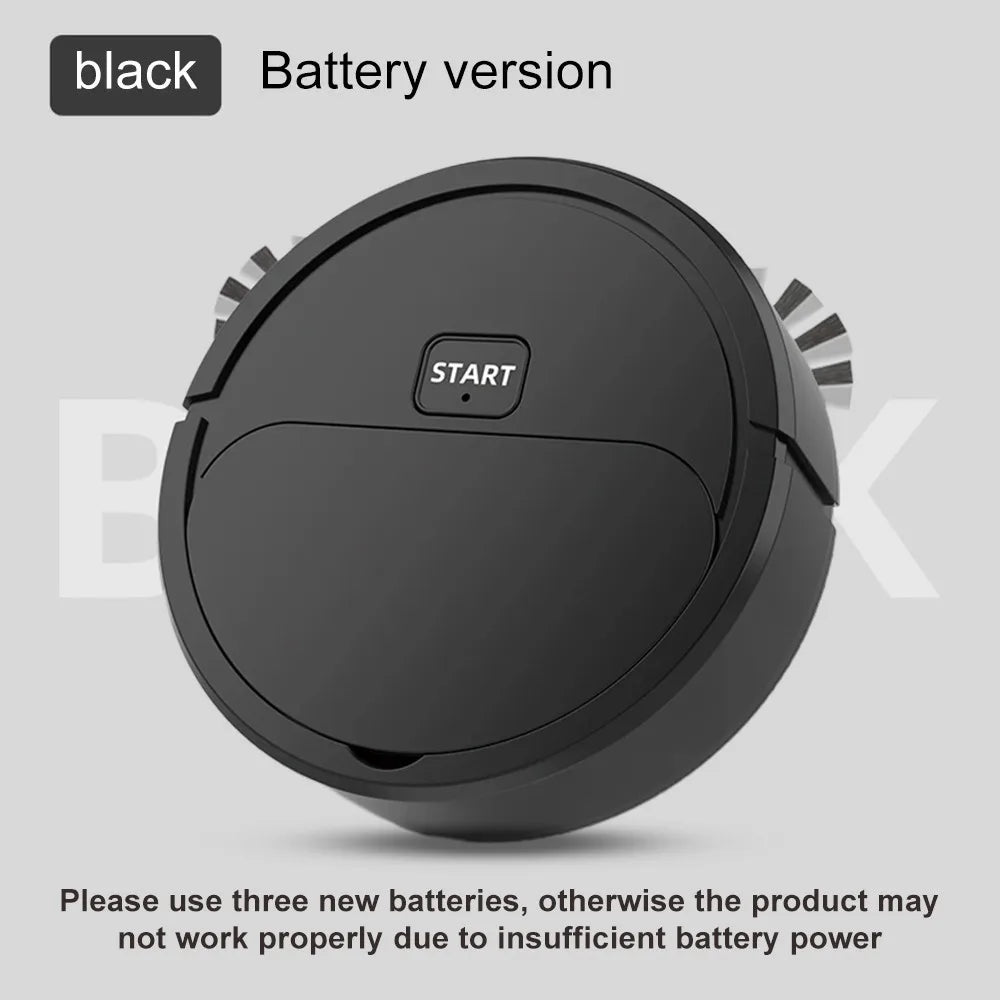 Fully Automatic 3-in-1 Sweeping Robot — Intelligent Mini Vacuum & Mop Cleaner for Home Use