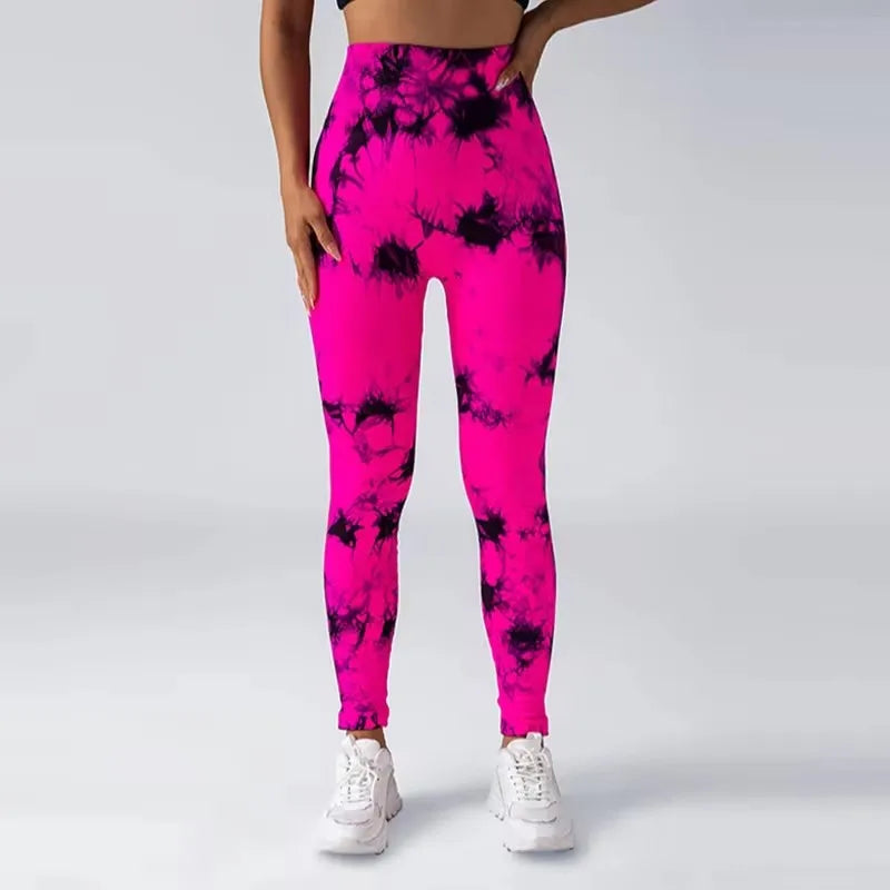 Women’s High-Waist Yoga Pants — Seamless Push-Up Sport Leggings for Fitness, Workout & Gym Wear