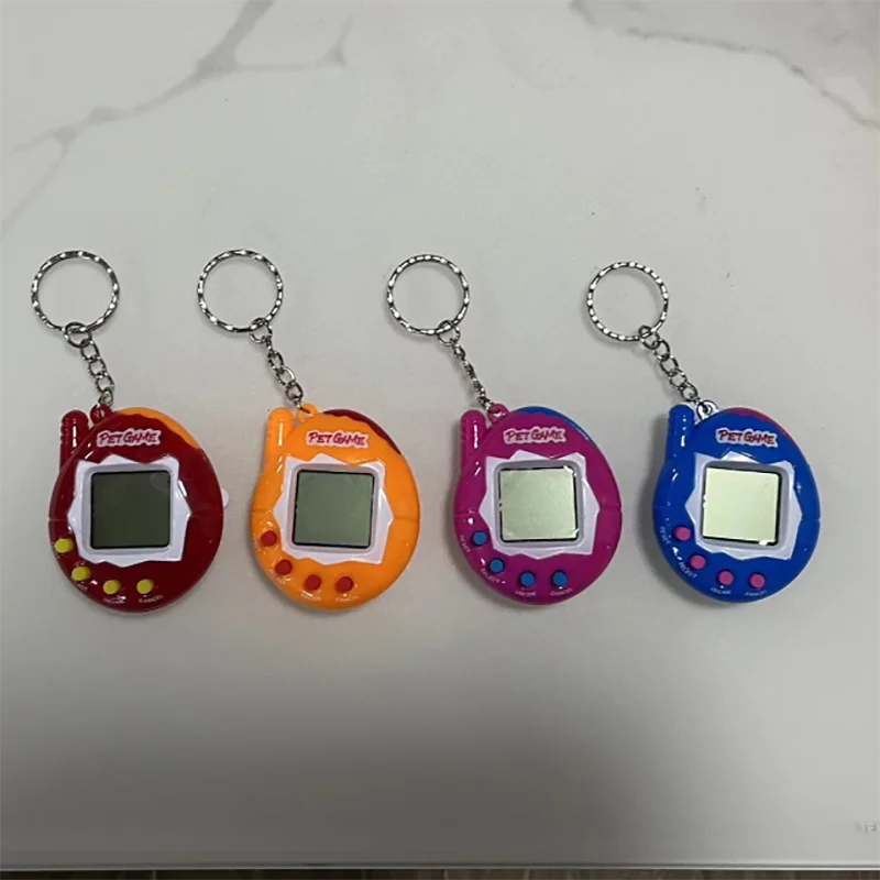 Transparent Electronic Tamagotchi – 168 Pets in One Virtual Cyber Digital Toy, Nostalgic Pixel Fun Play