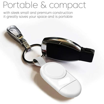 Mini Magnetic Apple Watch Charger - Portable Wireless Charging Dock Cable for Watch Series 8, 7, 6, 5, 4, SE, 3 & 2