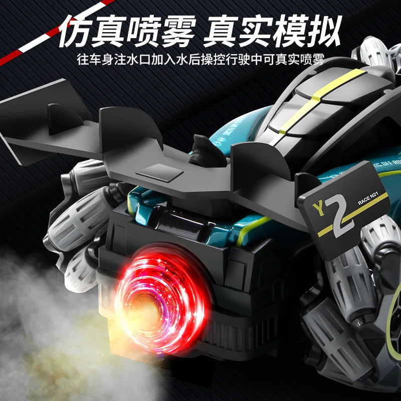 RC Drift Stunt Car - Gesture-Controlled Remote Control Toy with Spray Effects for Kids, Boys & Gift Giving