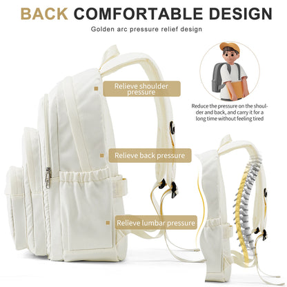 Kids & Teen Backpack | Cute Multipocket School Bag for Girls, Boys & Travel