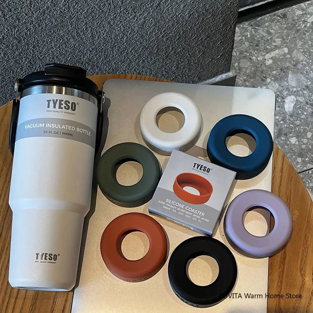 Universal Silicone Anti-Slip Bottom Cover – Sleeve for Tyeso Water Bottle (71mm to 77mm Diameter)