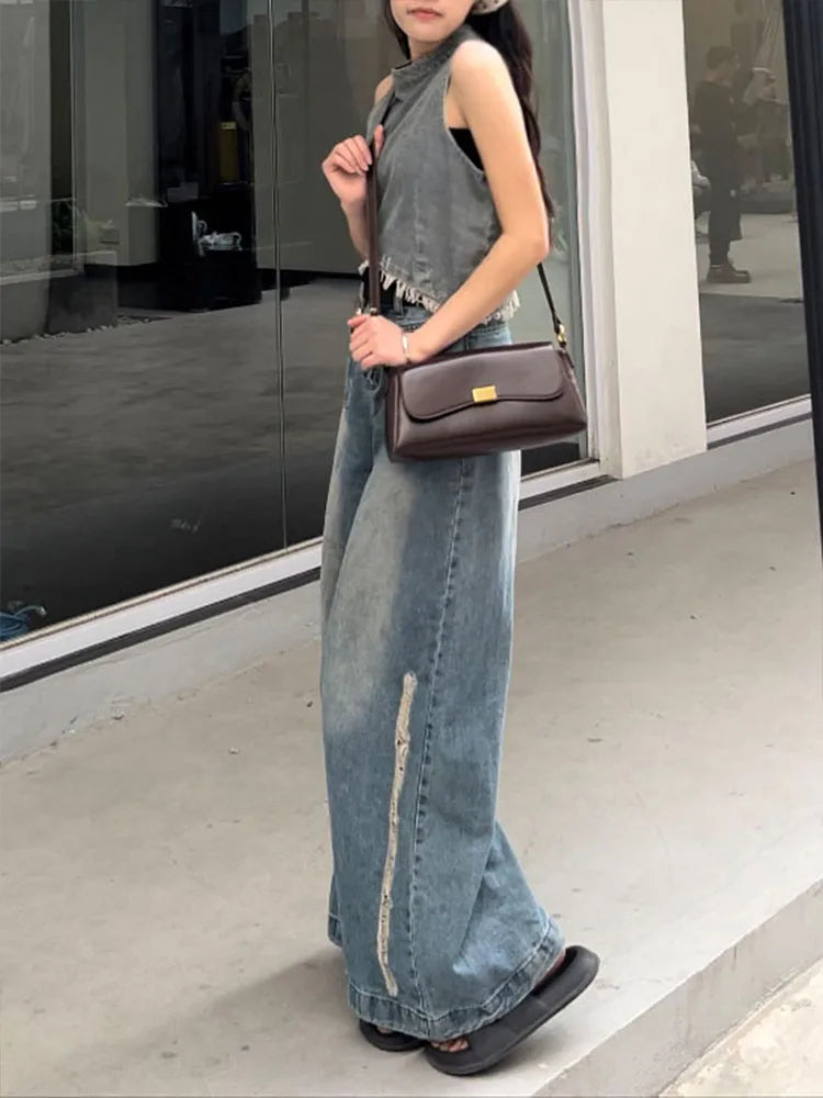 Retro Underarm Bag for Women – New Autumn Winter Fashion, Solid Color PU Leather Handbag, Casual Commuter Single Shoulder Bag