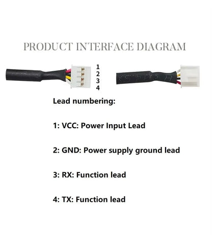 DYP-A02 Ultrasonic Distance Sensor – Waterproof Anti-Collision Module for Obstacle Detection & Drop Avoidance