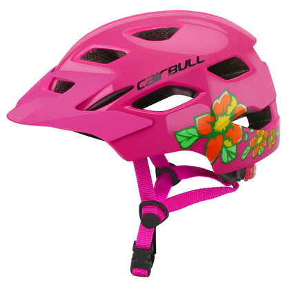 New LED Kids Balance Bike Helmet, Whirlwind Cycling Safety Helmet for Children, Road Bike Protective Gear
