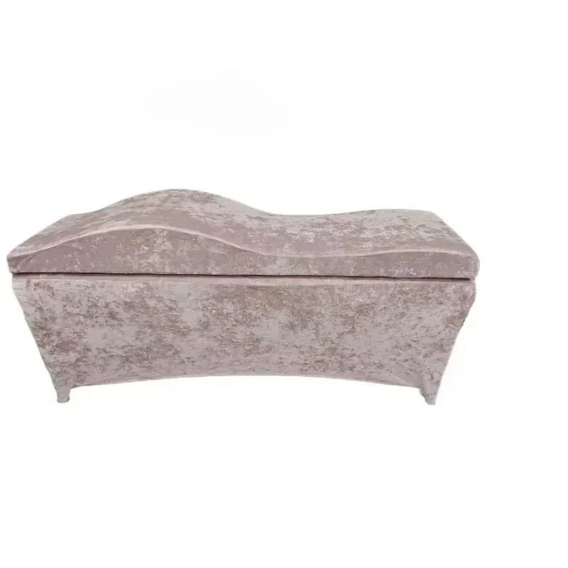 Lash Mattress and Cover – Wave Memory Foam Beauty Salon Lash Bed, Curved Topper for Eyelash Foam Spa
