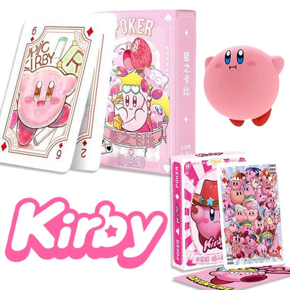Kirby Poker Playing Cards – Kawaii Anime Board Game Deck for Kids, Party, and Creative Cartoon Gift Set