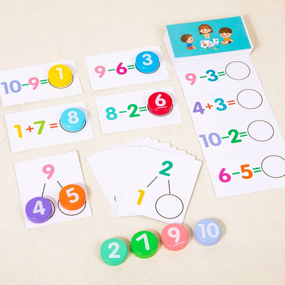 Children's Math Early Education Toy – Number Cognition & Mathematical Operations Learning Aids