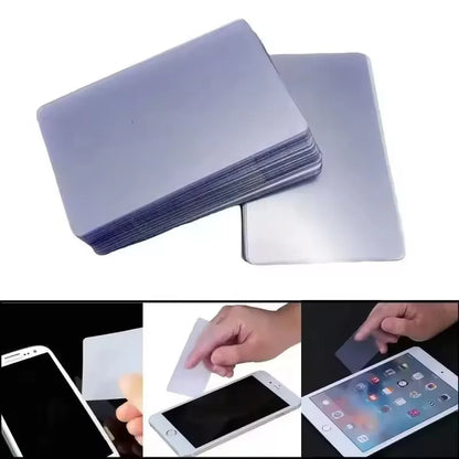 Plastic Phone Screen Opening Cards - Ultra Thin Flexible Pry Tools for Mobile & Tablet Repair