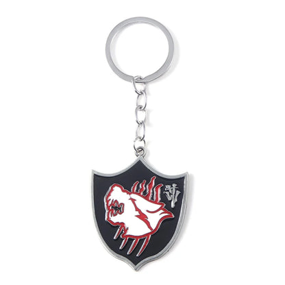 Six-Winged Unborn Metal Keychain - Game Village Inspired Alloy Pendant Keyring & Collectible Gift