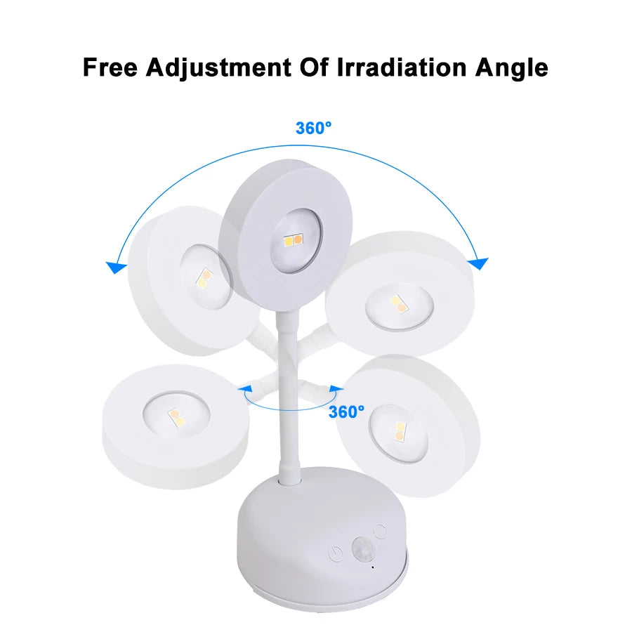 Motion Sensor Night Light Wireless USB LED | Kitchen Bedroom Living Room Wall Lamp | Indoor Lighting USB Rechargeable