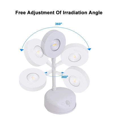 Motion Sensor Night Light Wireless USB LED | Kitchen Bedroom Living Room Wall Lamp | Indoor Lighting USB Rechargeable