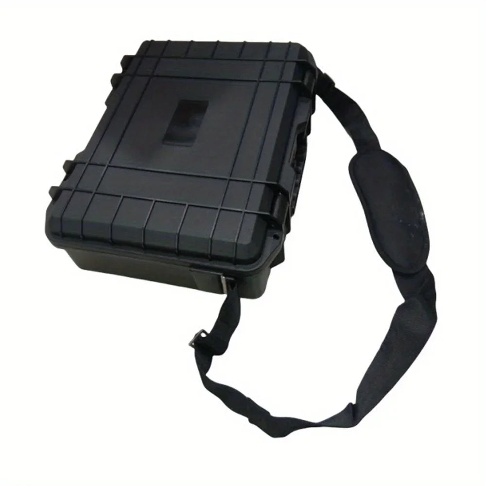 Waterproof Hard Carry Case Toolbox – Pre-Cut Foam Storage Organizer, Impact-Resistant Safety Protector for Hardware