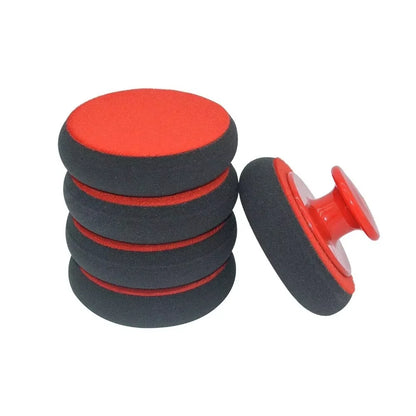 Car Waxing Applicator Sponge - Small Detailing Pad for Wax, Crystal Coating, and Auto Care