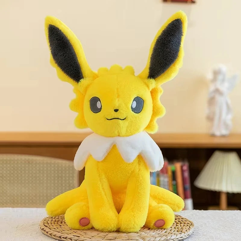Vaporeon & Jolteon Large Plush Toys – Cute Pokémon Stuffed Doll, Plushie Pillow Gift for Kids