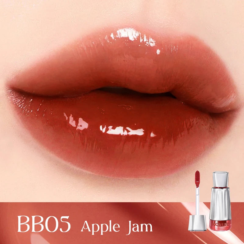 FOCALLURE 3D Mirror Lip Gloss – Lightweight, Non-Sticky, Long-Lasting & Moisturizing Lip Plumper Liquid Lipstick