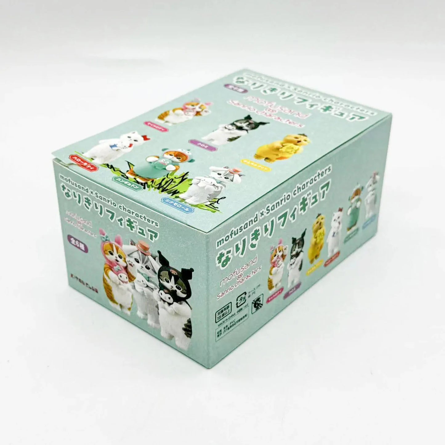 Kawaii Sanrio Style Blind Box Figures - Hello Kitty Kuromi Pompompurin Cat Anime Doll Collectible Toy Ornament Gift