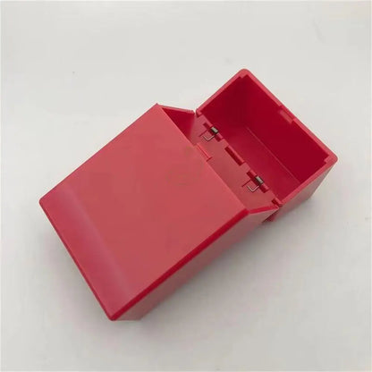 Kpop Photocard Storage Box – Transparent Acrylic Photo Card Organizer with Compartments Flip Case Protector