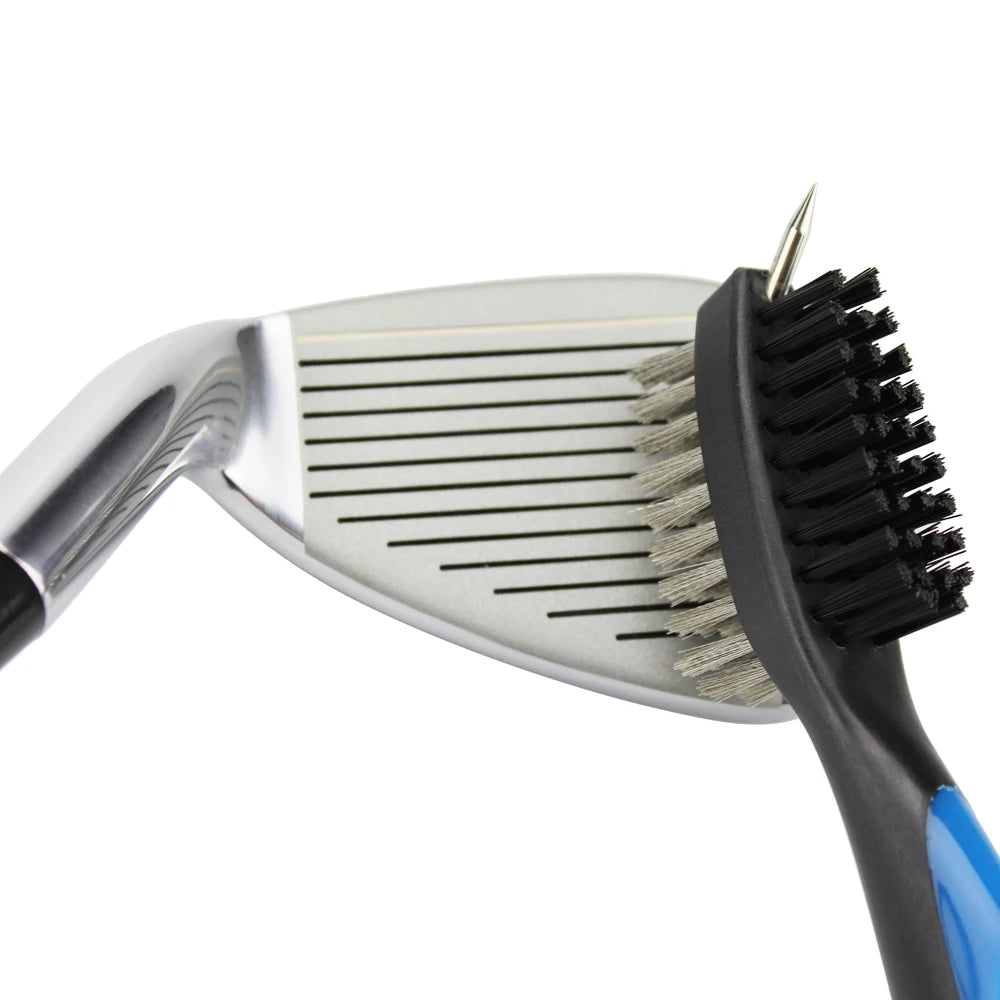 Golf Club Cleaning Brush with Cover – Retractable Carabiner Cleaner, 8 Styles for Outdoor Sports Accessories